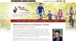 Desktop Screenshot of burtischiropractic.com